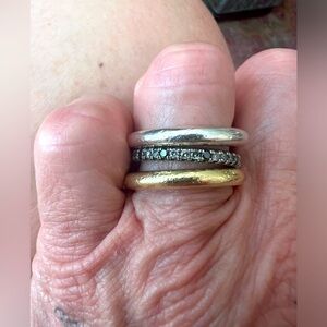 Spinelli Kilcollin Libra Gris and Noir Ring